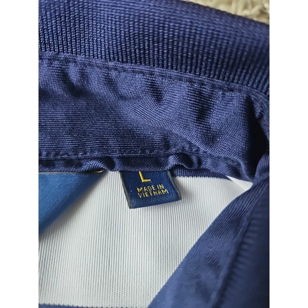 Polo Golf Ralph Lauren Shirt Men's L Ryder Cup Patch 2016 PGA Hazeltine Tailored